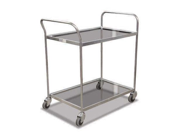 Servante De Bureau Avec Plateaux En Verre Contact Axess Industries
