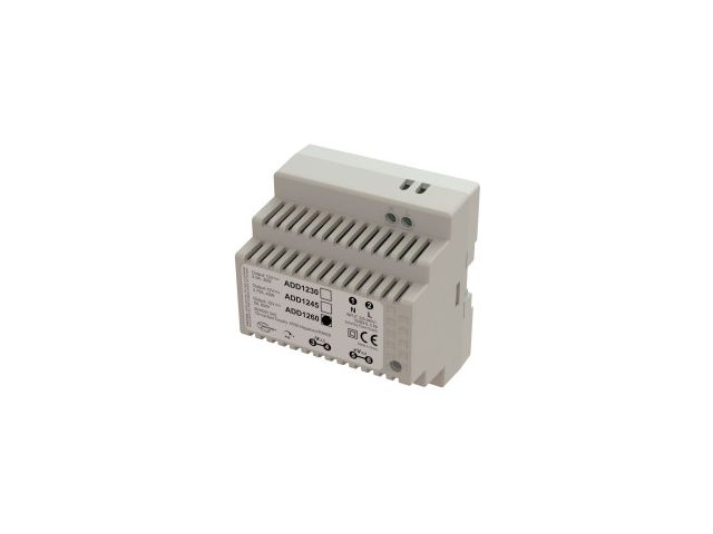 TONNA 641301 - Alimentation modulaire pour interphonie 12V~ / 1,6A