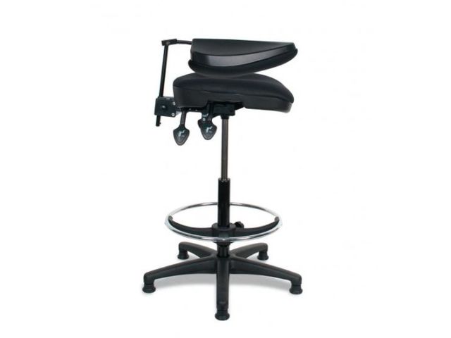 Siege D Atelier Tissu A Dossier Rabattable Contact Axess Industries