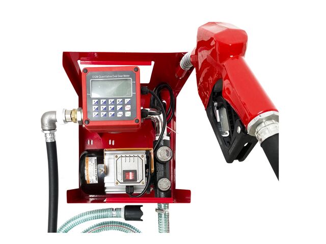 Station Murale Avec Compteur Digitale 230V Pour Diesel Avec Pistolet 