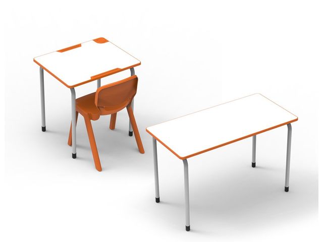 Table avec plateaux haut de gamme - Ergos Edge | Contact ARATICE