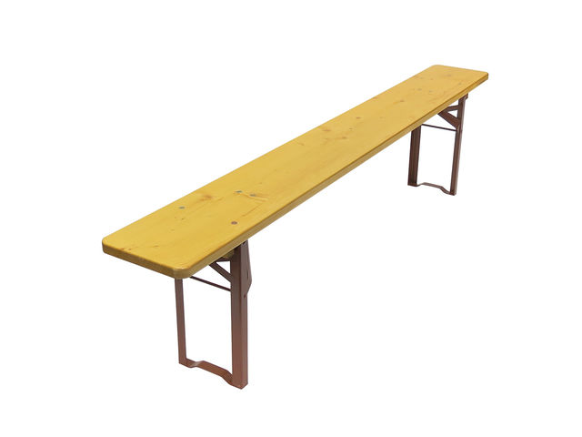 Table pliante en bois + 2 bancs pliant en bois | Contact NORMEQUIP
