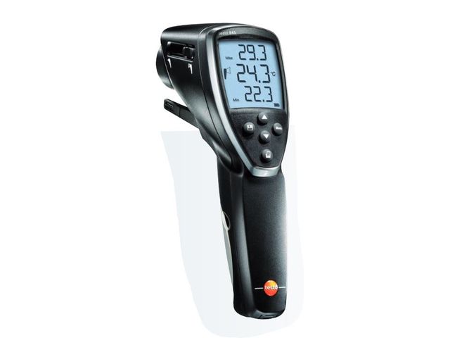 Thermomètre IR à visée laser | Testo 845 | Contact LABOMAT ESSOR SA