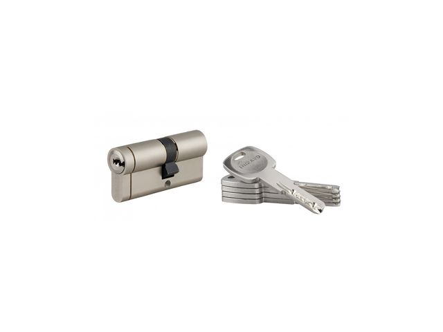 ABUS A93 Double Cylindre 30/40 Mm - 5 Clés, Fonction D'urgence, Anti-perçage - Profil C73/C83