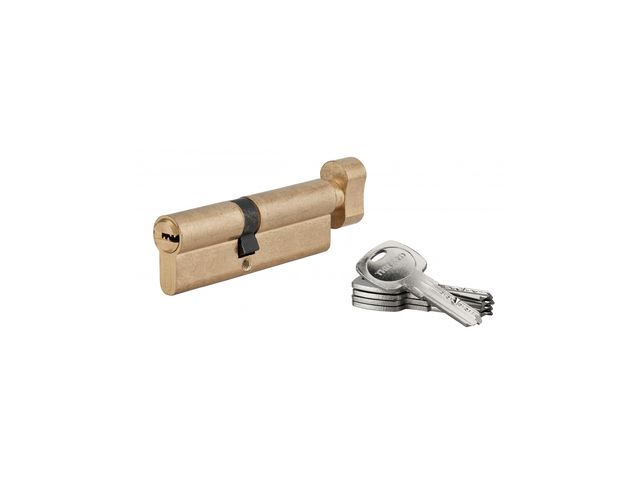 Cylindre De Sécurité THIRARD Cobra 2 à Bouton - 33x33mm - 5 Clés + Carte Propriété