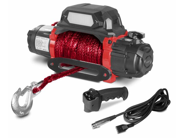 Treuil Synthétique SuperATV 2500 Lbs (1134 Kg) Pour UTV/VTT - Télécommande Sans Fil, Lourde Charge