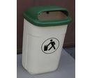 Corbeille publique classique 50 L