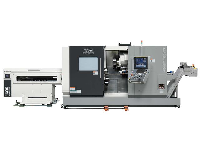 Tours bi-broches bi-tourelles à 2 axes Y - TAKISAWA TM-4000Y2