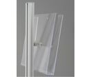 Porte-brochures pour poteaux 2 cases 1/3 A4