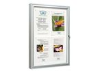 Vitrine d'information classique verre sécurisé 4 mm