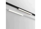 Profilé LED 12W 34cm Noir pour Rail Magnétique Extra Plat MM30 - Blanc Chaud 2300K - 3500K