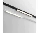 Profilé LED 12W 34cm Noir pour Rail Magnétique Extra Plat MM30 - Blanc Chaud 2300K - 3500K