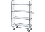 Helge Nyberg - Chariot de préparation de commandes 4 plateaux 1000x450mm - 200 kg - Robuste et maniable