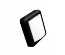 Applique Murale LED 4W Noire Carrée IP65 - Blanc Froid 6000K - 8000K