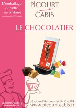 Catalogue emballage alimentaire chocolats 