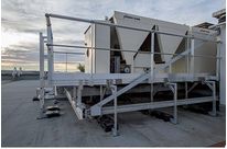 Passerelle de maintenance pour matériel technique