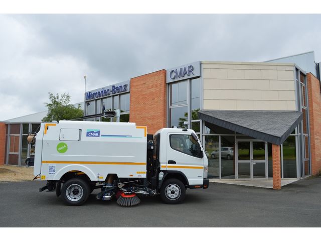 Balayeuse compacte sur châssis | Brock VS 4 