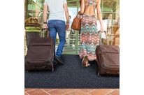 Tapis spaghetti d&amp;#039;entrée vinyle - 267 Wayfarer 16 mm avec thibaude