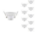Pack de 10 - Spot LED Etanche 5W Rond Encastrable IP65 - Blanc Froid 6000K - 8000K / Aluminium