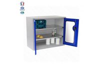 Armoire basse large 2 portes transparentes | Armabo