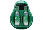 Manutan Expert - Station Solution Ophtalmique - 2x500ml - Douche Laveur Yeux - ISO 9001 - Recyclable