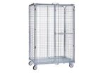 Italiana Contenitori - Roll-conteneur de sécurité Maxiroll 1200x800 - 720 kg - 2 portes - Zingué - Éco-responsable