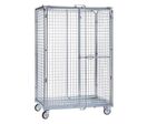 Italiana Contenitori - Roll-conteneur de sécurité Maxiroll 1200x800 - 720 kg - 2 portes - Zingué - Éco-responsable