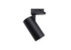 Spot LED sur Rail Monophasé CCT 20W 60° Noir