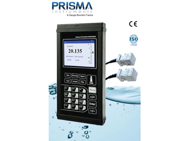 De?bitme?tre a? ultrasons portable Prisma Instruments | DUS-TT- PX 0.5 
