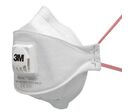 3M - Masque FFP3 Aura 9332 - Protection Respiratoire Éco-Responsable - Rouge