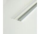 Profilé Aluminium pour Ruban LED Couvercle Blanc Opaque - 2 m
