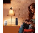 Pack de  10 - Ampoule LED Connectée Wifi E27 4.5W G45 RGBW