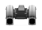 Ventilateur radial d’extraction d’air basse pression 