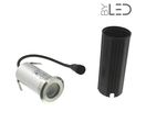 Spot LED encastré de sol inox 4W 24V - Decks 4 - RGB + blanc chaud