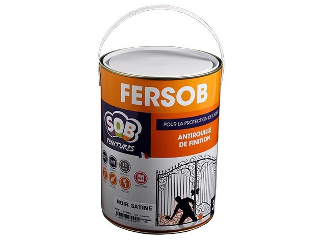 Peinture antirouille 2 en 1 ( primaire et finition) - FERSOB