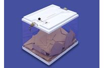 URNE 27.5 x 22 x 26.5 cm Transp.Compt. 400 Bulletins