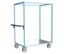 Servantes multi-niveaux, plateau tôle galva 250 à 500 kg 