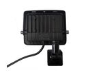 Projecteur LED Extérieur 20W IP65 NOIR avec Détecteur de Mouvement Crépusculaire - Blanc Froid