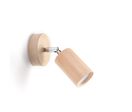 Applique Murale Orientable Bois pour Ampoule GU10