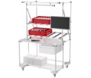Poste de travail mobile et ergonomique | Station de travail FIFO modulaire N° 37A-3