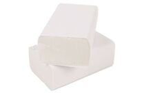 Manutan Expert - Essuie-tout plié Z Confort 150 formats 2 plis 22x23 cm - Ouate de cellulose - Éco-responsable