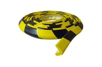 Viso - Protection d&amp;#039;angle en mousse Noir/jaune - 5m x 30mm - Épaisseur 8mm - Mousse EVA - Recyclable