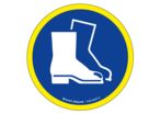 Panneau Chaussures de sécurité obligatoire - haute visibilité - Ø 180mm - 4090252