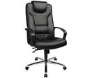 Manutan Expert - Fauteuil de direction Comfort 50 Noir - Siège de bureau ergonomique 8h - Charge 120kg