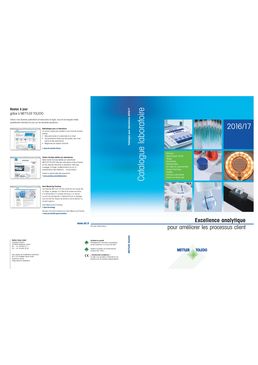 Catalogue Laboratoire METTLER TOLEDO