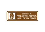 Panneau parc naturel E33b