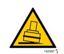Panneau Danger risque de basculement - Novap