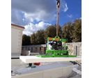 Palonnier à ventouses pour manipulation d’élément en béton ou en pierre étanche