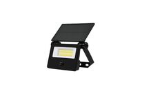 Projecteur Solaire LED 10W CCT PIR IP65 avec Télécommande - 3000K/4000K/6500K