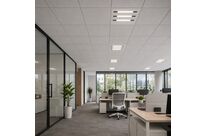Panneau LED Grille 3 Lignes Modulaire 60x60 40W Blanc - Pack de 2 - Blanc Neutre (4000K -